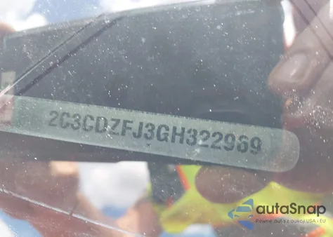 2016 Dodge Challenger R/T Scat Pack z USA, uszkodzony, nr VIN 2C3CDZFJ3GH322969